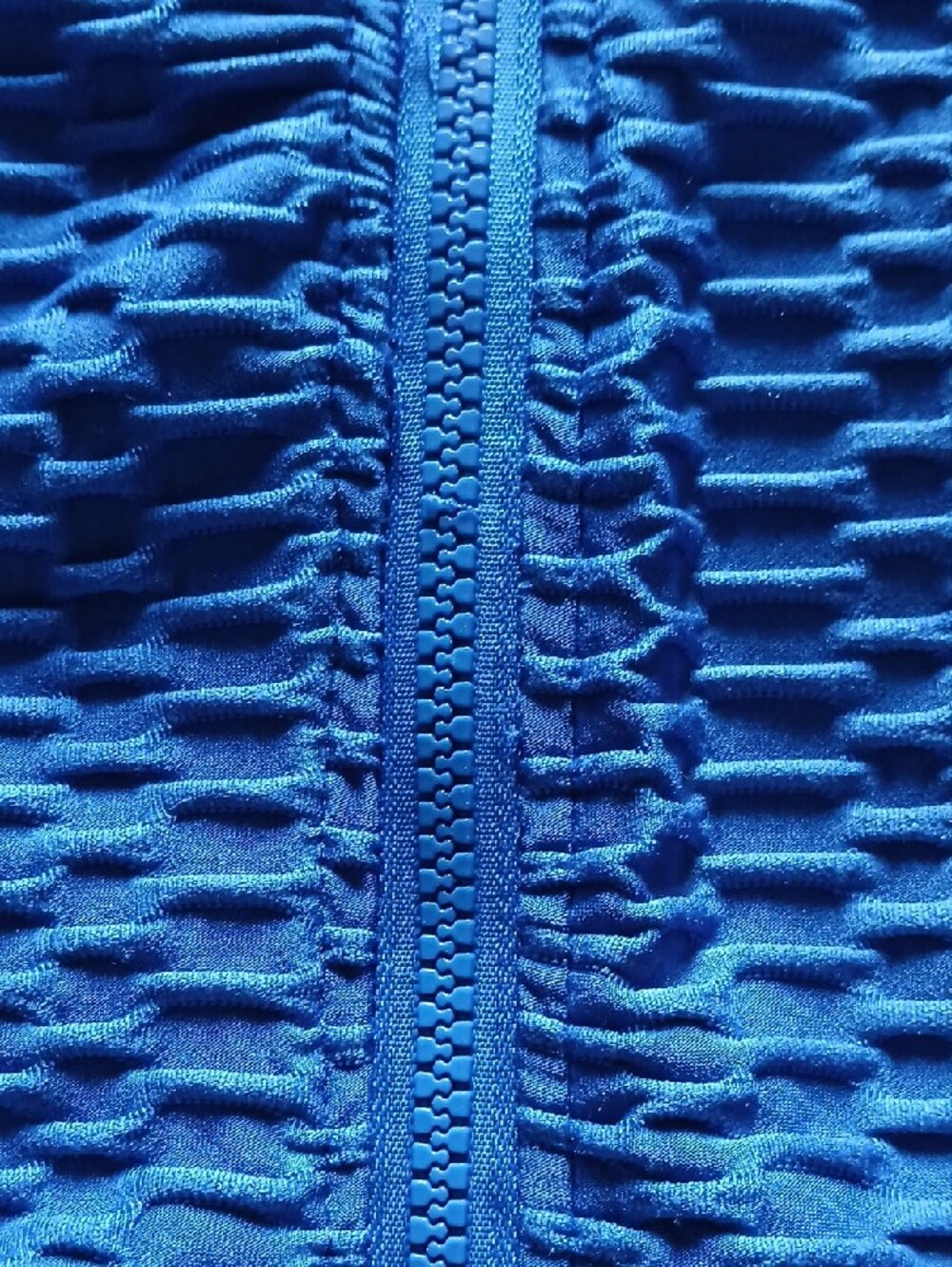 Women’s 3-Piece Textured Lounge Set - Blue - Picture 5 of 6